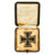 Original German WWII Vaulted Iron Cross First Class 1939 in Case - EKI - Unmarked Original Items