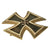 Original German WWII Vaulted Iron Cross First Class 1939 in Case - EKI - Unmarked Original Items