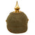 Original Imperial German WWI Prussian M1895 Infantry Ersatz Felt Pickelhaube Fitzhelme Spiked Helmet - Rare Simplified Pattern Original Items