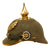 Original Imperial German WWI Prussian M1895 Infantry Ersatz Felt Pickelhaube Fitzhelme Spiked Helmet - Rare Simplified Pattern Original Items