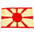 Original Imperial Japanese WWII Navy Rear Admiral Canvas Rising Sun Flag - 34" x 53" Original Items