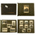 Original German WWII Kriegsmarine "Meine Kriegserinnerungen" Photo Album with Sailor's Cap Insignia - 87 Photos Original Items