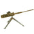 Original F.N. Herstal M2HB Browning Heavy Machine Gun Souvenir Collector's Lighter on Stand - Made in Japan Original Items