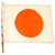 Original Japanese WWII Pilot Bail Out Float Flag with Telescoping Staff - 30" x 39" Original Items