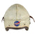 Original U.S. 1950s Navy USN Gentex H-4 Flying Helmet with NASA Decals - Size Medium Original Items