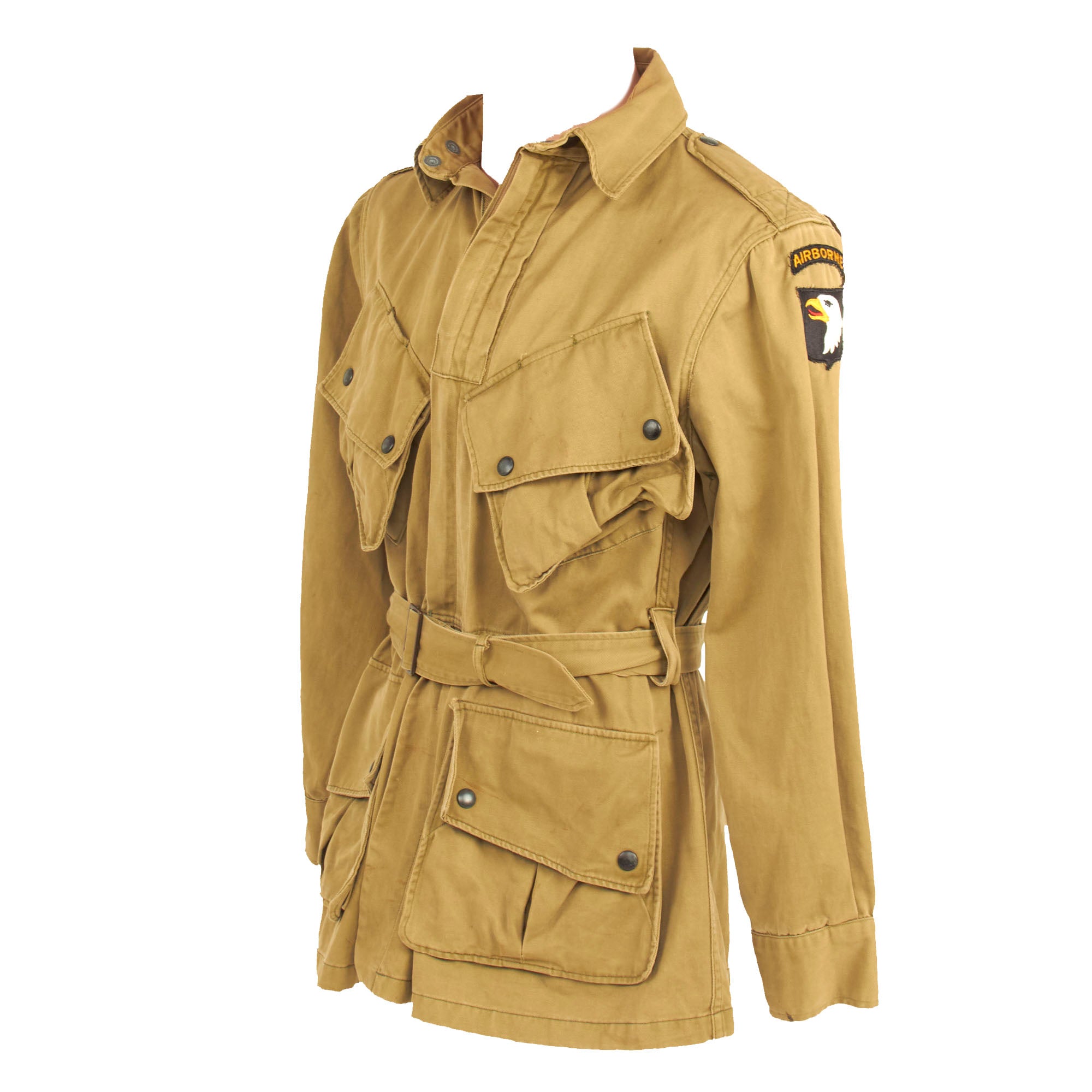 Original U.S. WWII 101st Airborne M1942 Paratrooper Jump Jacket