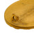 Original German WWII Gold 1st Class Wound Badge in Original Box - Unmarked Brass Solid Back Original Items