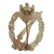 Original German WWII Silver Grade Infantry Assault Badge - Unmarked Solid Back Original Items
