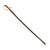 Original German WWII Army Heer Officer's Lion Head Sword with Nickel-Plated Blade & Steel Scabbard Original Items