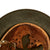 Original German WWII Service Worn Luftwaffe M35 Double Decal Helmet with Liner & Broken Chinstrap - marked Q64 Original Items