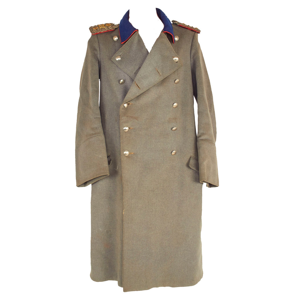 Original Imperial German WWI 17th Royal Bavarian Infantry Colonel’s Feldgrau M-1915 Greatcoat Original Items