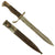 Original Turkish Converted WWI German Sawback S98/05 “Butcher” Bayonet Original Items