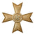 Original German WWII Silver War Merit Cross KvK 1st Class - Kriegsverdienstkreuz - Unmarked Original Items