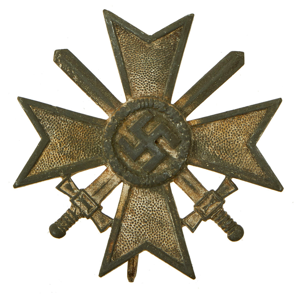 Original German WWII War Merit Cross KvK 1st Class with Swords by Wilhelm Deumer of Lüdenscheid - Kriegsverdienstkreuz Original Items