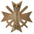 Original German WWII War Merit Cross KvK 1st Class with Swords by Julius Bauer Söhne - Kriegsverdienstkreuz Original Items