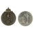 Original German WWII Award and Tinnie Grouping with Hindenburg Cross, Eastern Medal, and More - 14 Items Original Items