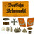 DRAFT 2 Original German WWI & WWII Medal and Insignia Grouping with WWI Wound Badge & Mother's Cross - 7 Items Original Items