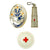 DRAFT 2 Original German WWI & WWII Medal and Insignia Grouping with WWI Wound Badge & Mother's Cross - 7 Items Original Items