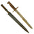 Original U.S. Spanish - American War Model 1892 Krag Rifle Bayonet and 2nd Pattern Scabbard - Dated 1894 Original Items