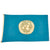 Original U.S. Made Korean War Era Defiance Brand Flag of the United Nations by Annin Flag Company - 35" x 60” Original Items