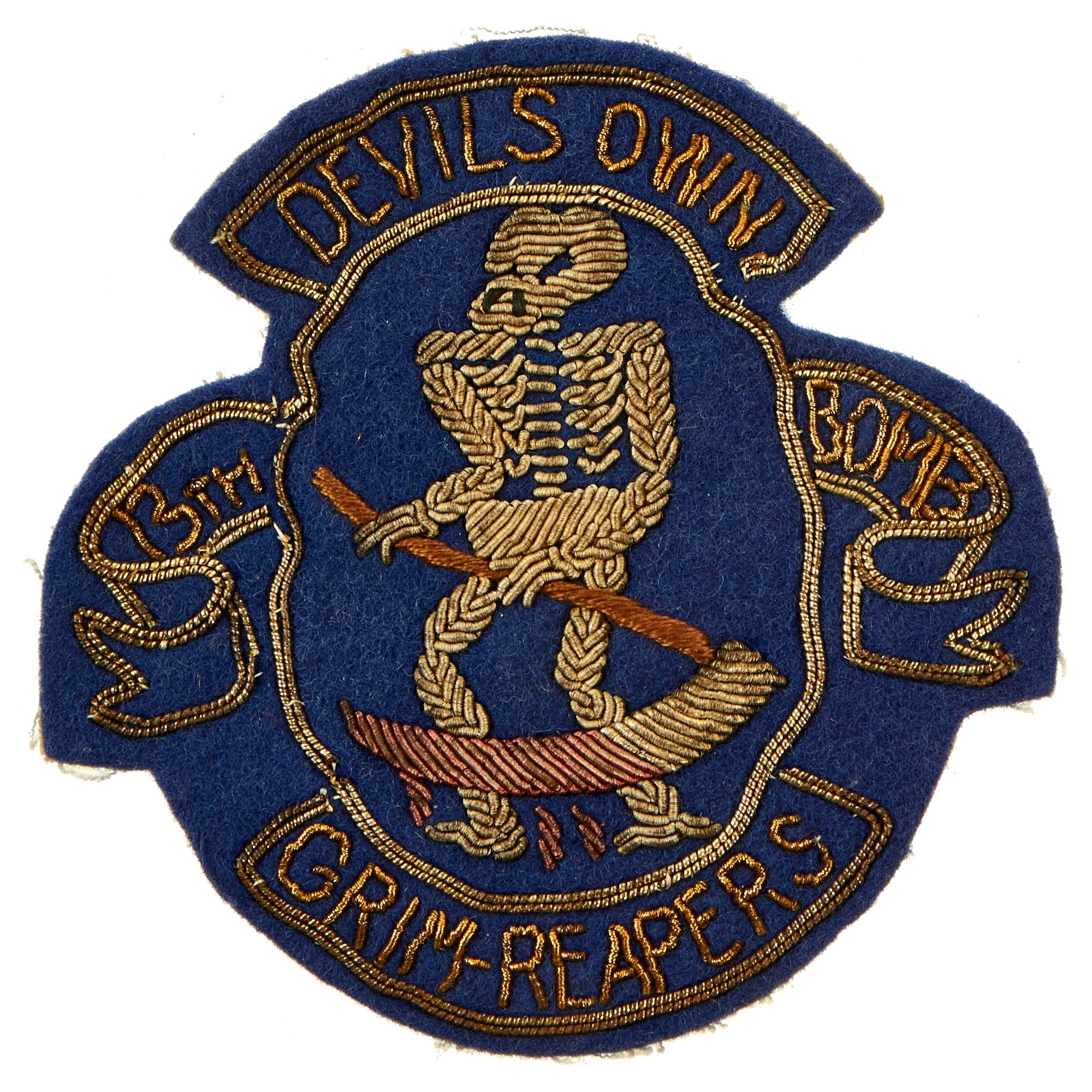 Original U.S. Korean War Era “Devil’s Own Grim-Reapers” 13th Bomb