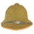 Original German WWII Service Worn First Model Olive Green DAK Afrikakorps Sun Helmet - dated 1942 Original Items