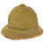 Original German WWII Service Worn First Model Olive Green DAK Afrikakorps Sun Helmet - dated 1942 Original Items