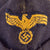 Original German WWII Service Worn Kriegsmarine Navy NCO M38 Overseas Cap - Schiffchen Original Items