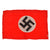 Original German WWII Unissued NSDAP Double Sided National Political Flag by Arfelstedt & Hornung - 31" x 47" Original Items