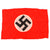 Original German WWII Unissued NSDAP Double Sided National Political Flag by Arfelstedt & Hornung - 31" x 47" Original Items