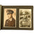 DRAFT Original German WWII Heer Army "Meine Dienstzeit" Personal Photo Album with Metal Helmet Insignia - 155 Photos Original Items
