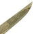 Original Japanese WWII M1883 Naval Officers Dirk with Brass Mounted Leather Scabbard Original Items