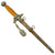 Original WWII German 2nd Model Luftwaffe Dagger by "Siegfried" E. Pack & Söhne with Army Scabbard & Portepee Original Items