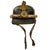 Original German WWII Service Worn 1934 dated 1st Pattern NSKK Crash Helmet with by J.H. Eckart - size 57 Original Items