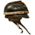 Original German WWII Service Worn 1934 dated 1st Pattern NSKK Crash Helmet with by J.H. Eckart - size 57 Original Items