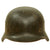 Original German WWII Named M40 Single Decal Army Heer Helmet with 56cm Liner & Broken Chinstrap - EF64 Original Items