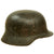 Original German WWII Named M40 Single Decal Army Heer Helmet with 56cm Liner & Broken Chinstrap - EF64 Original Items