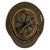 Original German WWII Named M40 Single Decal Army Heer Helmet with 56cm Liner & Broken Chinstrap - EF64 Original Items