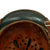 Original German WWII Luftwaffe M35 Double Decal Steel Helmet with 56cm Liner & Chinstrap - marked ET64 Original Items
