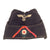 Original German WWII Service Used Heer Panzer Armored Corps 56cm EM-NCO Black M38 Overseas Cap by Carl Halfar - dated 1942 Original Items