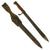 Original German WWI S1898/05 n/A Butcher Bayonet by Mauser with Scabbard and Frog - 1920 Dated Crossguard- Polizei Unit Marked Original Items