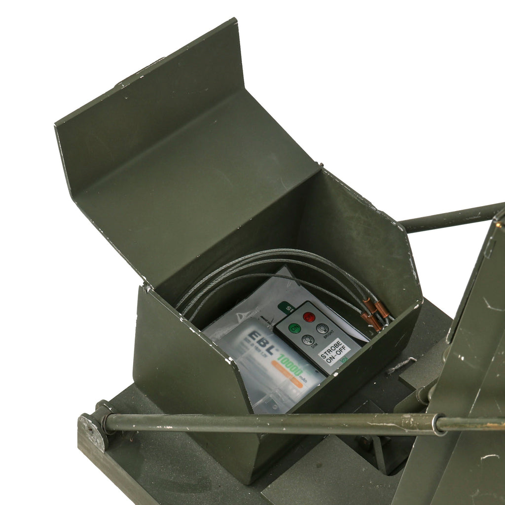 Rotating Radar Module Original U.S. Cold War Era Prototype Miniature Desktop Radar Unit with ...