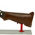 Original U.S. WWII 1918 BAR Cutaway Oversized 8 Foot Classroom Trainer by J.H. Keeny & Co. with Dummy Rounds Original Items