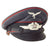 Original German WWII Luftwaffe Flakkorps Unit Marked 56cm EM/NCO Visor Cap by Felix Weissbach - dated 1938 Original Items
