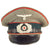 Original German WWII Service Used Heer Artillery EM/NCO Schirmmütze Visor Crush Cap Original Items