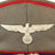 Original German WWII Service Used Heer Artillery EM/NCO Schirmmütze Visor Crush Cap Original Items