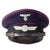 Original German WWII Luftwaffe Civil Fire Brigade NCO Visor Cap By Carl Halfar dated 1940 - size 57 Original Items