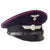Original German WWII Luftwaffe Civil Fire Brigade NCO Visor Cap By Carl Halfar dated 1940 - size 57 Original Items