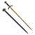 Original German WWII Early Luftwaffe Officer Sword by Carl Eickhorn with Scabbard - Nickel Plated Blade Original Items