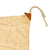 Original Japanese WWII Hand Painted Cloth Good Luck Flag (31” x 38 ½”) and Pennant (16” x 14 ⅜”) - 2 Items Original Items